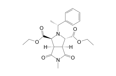 (1S,2'R,3S,3aS,6aR)-Diethyl 5-methyl-4,6-dioxo-2-(1-phenylethyl)octahydropyrrolio[3,4-c]pyrrole-1,3-dicarboxylate