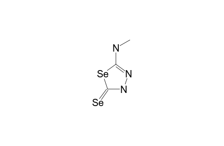 5-METHYLAMINO-1,3,4-3H-SELENADIAZOLINE-2-SELONE