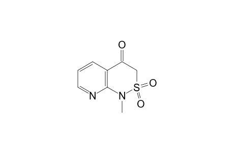 1-methyl-1H-pyrido[2,3-c][1,2]thiazine-4(3H)-one, 2,2-dioxide