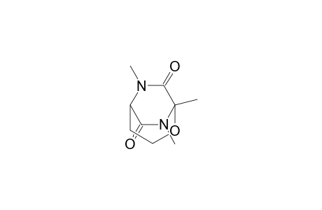 2-Oxa-6,8-diazabicyclo[3.2.2]nonane-7,9-dione, 1,6,8-trimethyl-