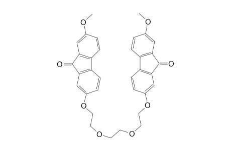 2,2'-Dimethoxy-7,7-{(ethoxy)ethoxy]ethoxy]ethoxy}bis(9H-fluoren-9-one)