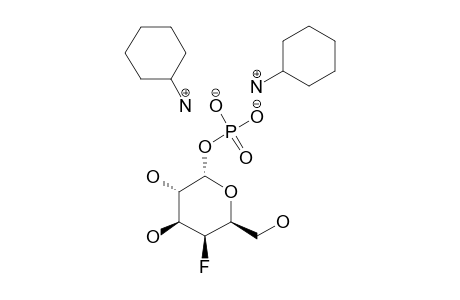 4-DEOXY-4-FLUORO-ALPHA-D-GALACTOPYRANOSYL_[BIS-(CYClOHEXYLAMMONIUM)-PHOSPHATE]