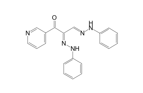 (1E,2E)-3-Oxo-2-(phenylhydrazono)-3-(3-pyridinyl)propanal phenylhydrazone