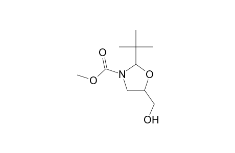 Methyl 2-tert-butyl-5-(hydroxymethyl)-1,3-oxazolidine-3-carboxylate