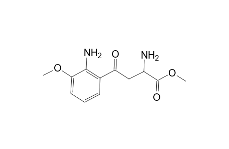 Benzenebutanoic acid, .alpha.,2-diamino-3-methoxy-.gamma.-oxo-, methyl ester