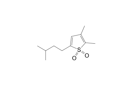 2-(3-Methylbutyl)-4,5-dimethyl-thiophene-1,1-dioxide