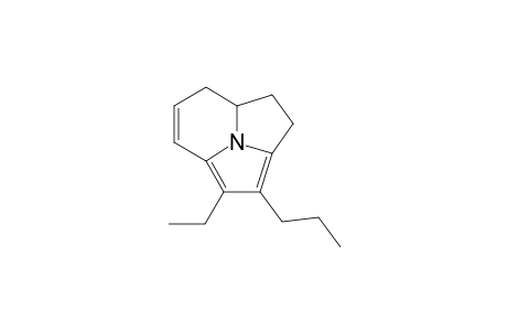 4-Ethyl-3-propyltetrahydropyrrolo[2,1,5-cd]indolizine (myrmicarin)