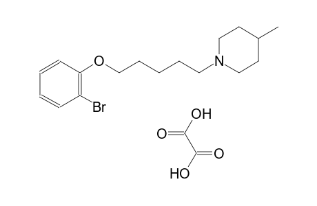 2-bromophenyl 5-(4-methyl-1-piperidinyl)pentyl ether oxalate