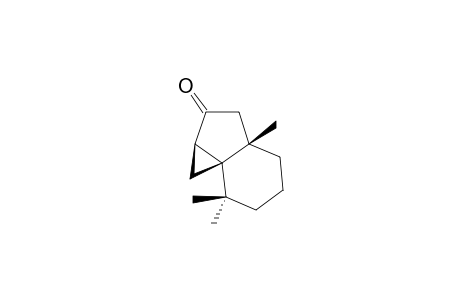 6,10,10-Trimethyltricyclo[4.4.0.0(1,3)]decan-4-one