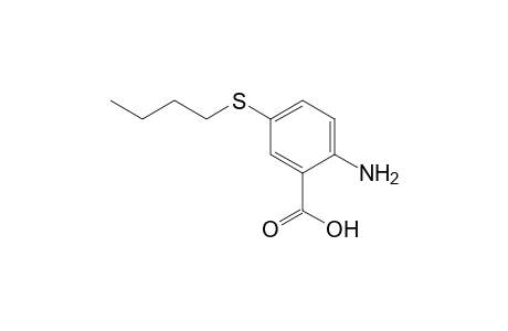 Benzoic acid, 2-amino-5-(butylthio)-