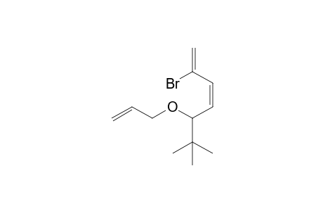 (6Z,8E)-8-Bromo-5-tert-butyl-4-oxanona-1,6,8-triene