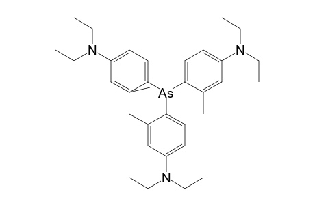 Benzenamine, 4,4',4''-arsinidynetris[N,N-diethyl-3-methyl-