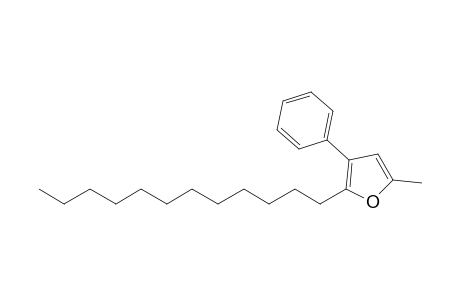 2-Dodecyl-3-phenyl-5-methylfuran