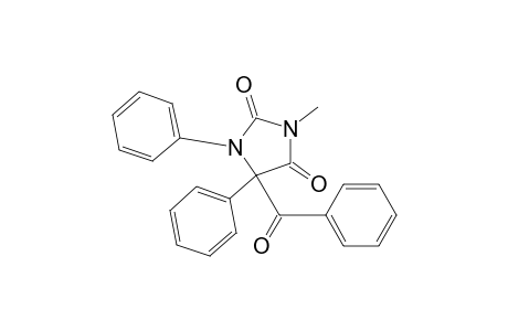 3-Methyl-1,5-diphenyl-5-(phenylcarbonyl)imidazolidine-2,4-dione
