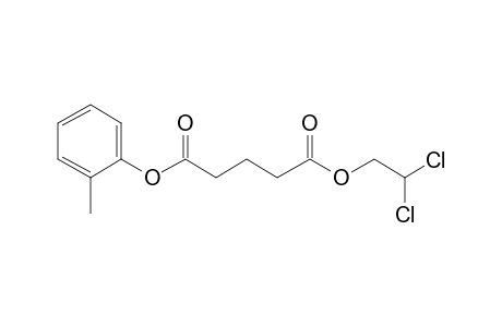 Glutaric acid, 2,2-dichloroethyl 2-methylphenyl ester