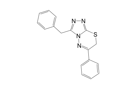 3-Benzyl-6-phenyl-7H-[1,2,4]triazolo[3,4-b][1,3,4]thiadiazine