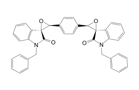 1,4-bis{[1"-Benzyl-spiro[indole-3,2'-oxiran]-2(1H)-one-3'-yl}-benzene