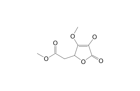 2-(4-hydroxy-5-keto-3-methoxy-2H-furan-2-yl)acetic acid methyl ester