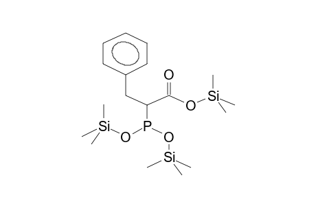 O,O-BIS(TRIMETHYLSILYL)(1-TRIMETHYLSILOXYCARBONYL-2-PHENYLETHYL)PHOSPHONITE