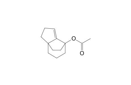 Tricyclo[4.3.2.0(1,5)]undec-4-en-6-yl acetate