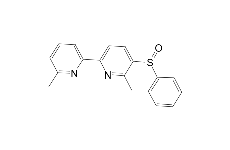 6,6'-Dimethyl-5-phenylsulfinyl-2,2'-bipyridyl