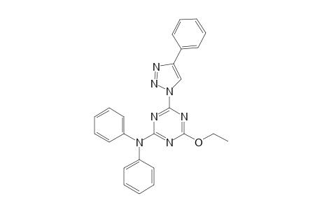 1,3,5-Triazin-2-amine, 4-ethoxy-N,N-diphenyl-6-(4-phenyl-1H-1,2,3-triazol-1-yl)-