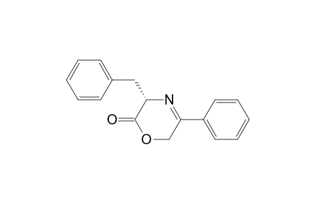 (3S)-3-benzyl-5-phenyl-3,6-dihydro-2H-1,4-oxazin-2-one