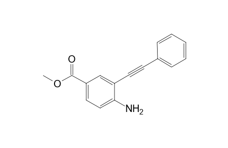 Methyl 4-amino-3-(phenylethynyl)benzoate