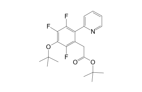 tert-Butyl 2-(3-tert-butoxy-2,4,5-trifluoro-6-(pyridin-2-yl)phenyl)acetate