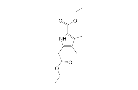 5-Ethoxycarbonylmethyl-3,4-dimethyl-1H-pyrrole-2-carboxylic acid, ethyl ester