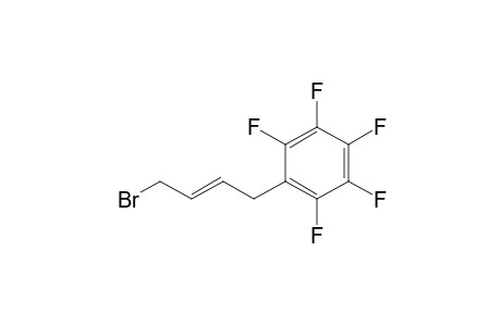 1-Bromo-4-(pentafluorophenyl)but-2-ene