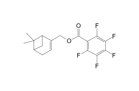 (6,6-Dimethylbicyclo[3.1.1]hept-2-en-2-yl)methyl 2,3,4,5,6-pentafluorobenzoate