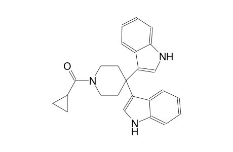 1H-indole, 3-[1-(cyclopropylcarbonyl)-4-(1H-indol-3-yl)-4-piperidinyl]-