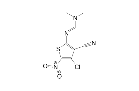 Methanimidamide, N'-(4-chloro-3-cyano-5-nitro-2-thienyl)-N,N-dimethyl-