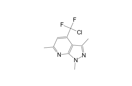 4-[chloro(difluoro)methyl]-1,3,6-trimethyl-1H-pyrazolo[3,4-b]pyridine