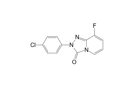 2-p-Chlorophenyl-8-fluoro-2H-[1,2,4]triazolo[4,3-a]-pyridin-3-one