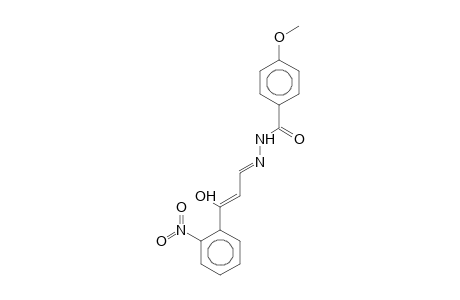 N'-(.gamma.-Hydroxy-2-nitrocinnamylidene)-4-methoxybenzhydrazide