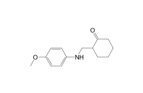 Cyclohexanone, 2-[[(4-methoxyphenyl)amino]methyl]-