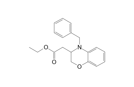 ETHYL-2-(4-BENZYL-3,4-DIHYDRO-2H-1,4-BENZOXAZIN-3-YL)-ACETATE