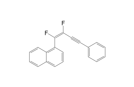(Z)-1,2-Difluoro-1-(1-naphthyl)-4-phenyl-1-buten-3-yne