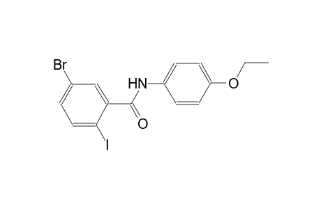 5-bromo-N-(4-ethoxyphenyl)-2-iodobenzamide