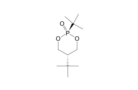2,5-DI-TERT.-BUTYL-2-OXO-1,3,2-DIOXAPHOSPHORINANE,TRANS-ISOMER