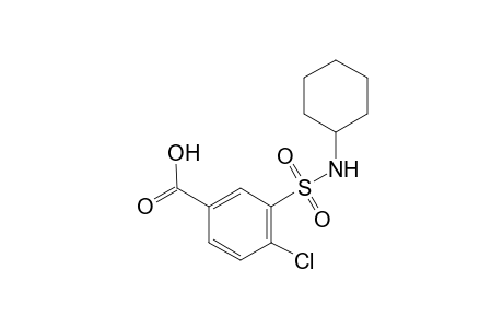 4-Chloro-3-[(cyclohexylamino)sulfonyl]benzoic acid