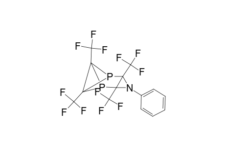 7-PHENYL-1,3,4,6-TETRAKIS-(TRIFLUOROMETHYL)-2,5-DIPHOSPHA-7-AZATETRACYCLO-[4.1.0.0.0]-HEPTANE