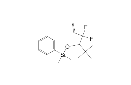 Silane, [[1-(1,1-dimethylethyl)-2,2-difluoro-3-butenyl]oxy]dimethylphenyl-