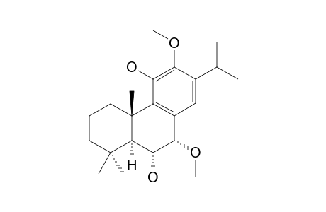 FORTUNIN_D;6-ALPHA,11-DIHYDROXY-7-ALPHA,12-DIMETHOXYABIETA-8,11,13-TRIENE