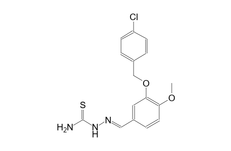 3-[(4-chlorobenzyl)oxy]-4-methoxybenzaldehyde thiosemicarbazone