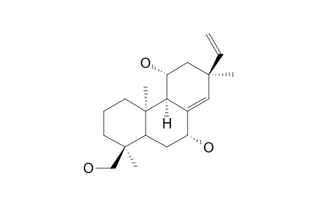 7.alpha.,11.alpha.,18-Trihydroxy-9,13-epi-ent-pimara-8(14),15-diene