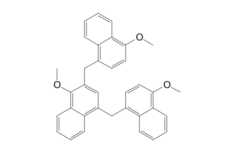 1-Methoxy-2,4-bis[(4-methoxy-1-naphthalenyl)methyl]naphthalene