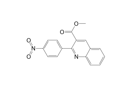 Methyl 2-(4-nitrophenyl)-3-quinolinecarboxylate